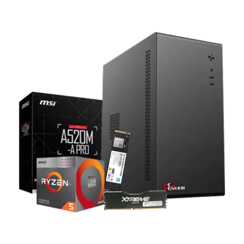 AMD Ryzen 5 3400G Custom Desktop PC